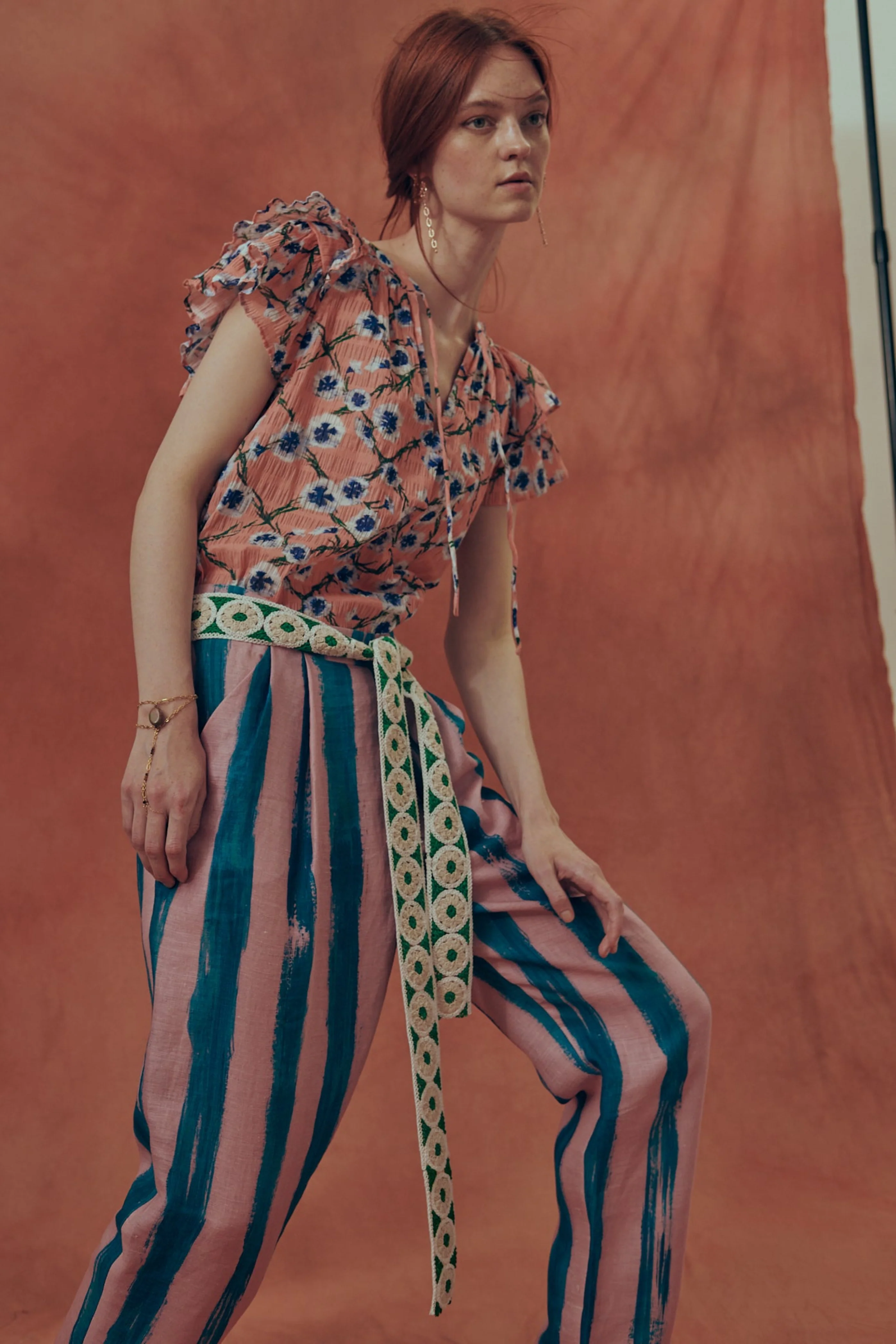 Pantalón cruzado estampado "Marrakech” - Image 3